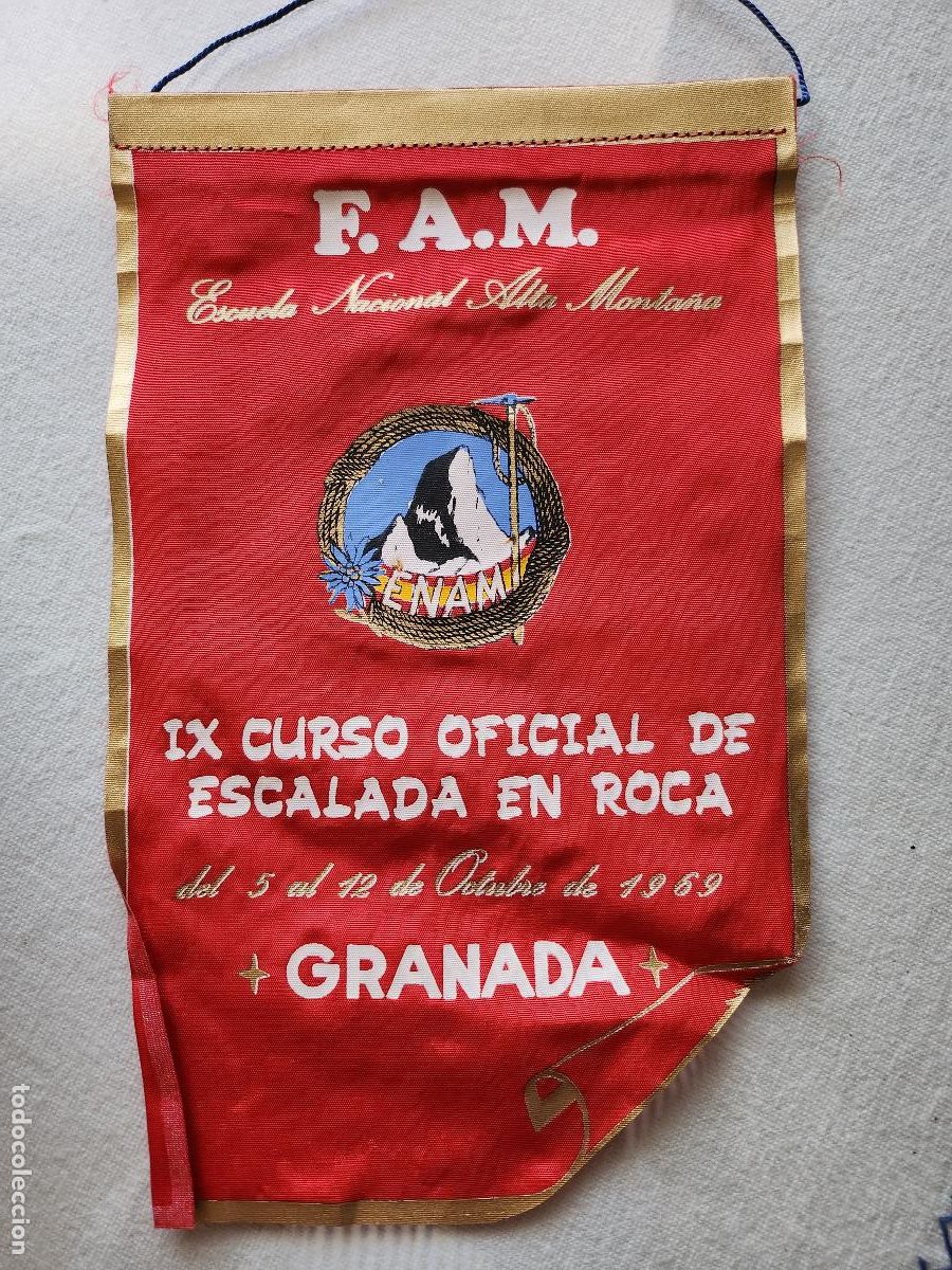 Coleccionismo deportivo: F.A.M. IX CURSO OFICIAL DE ESCALADA EN ROCA GRANADA - Foto 1