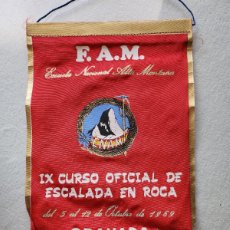 Coleccionismo deportivo: F.A.M. IX CURSO OFICIAL DE ESCALADA EN ROCA GRANADA. Lote 398628104