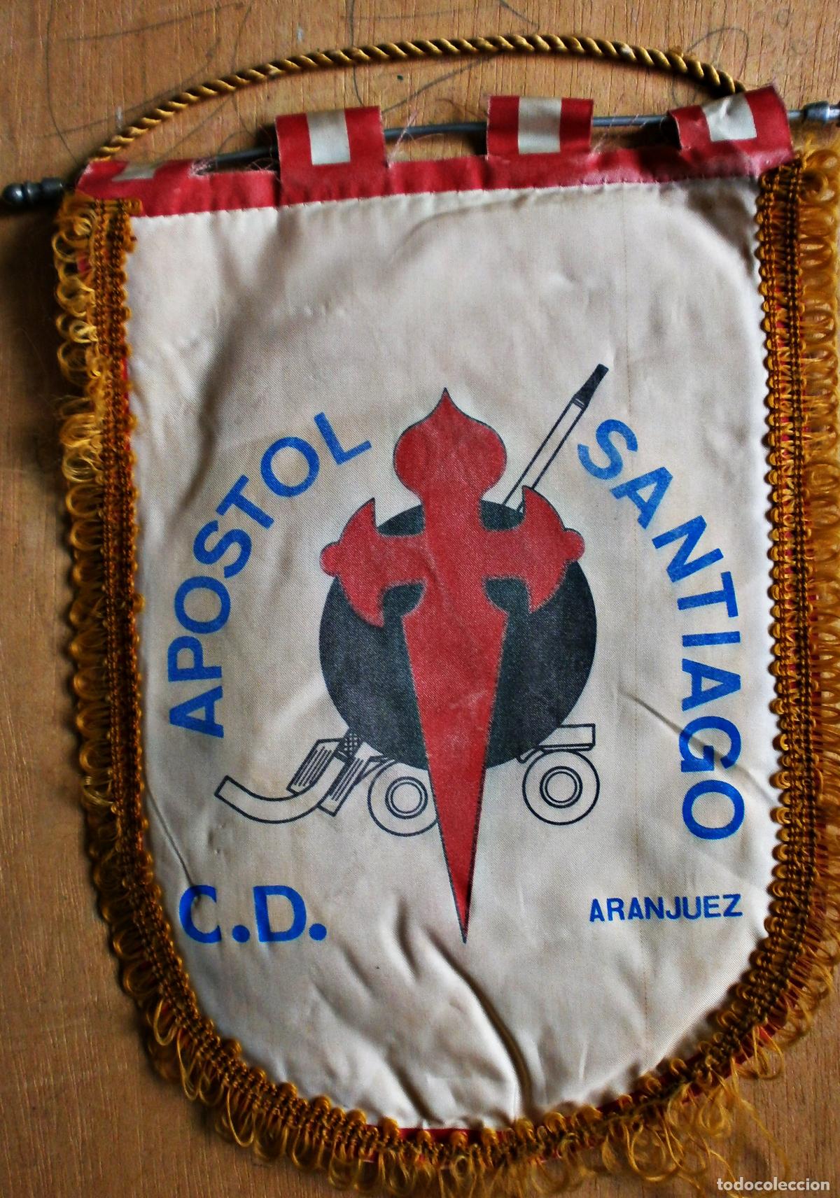 Coleccionismo deportivo: banderin hoquei cd aranjuez - Foto 1