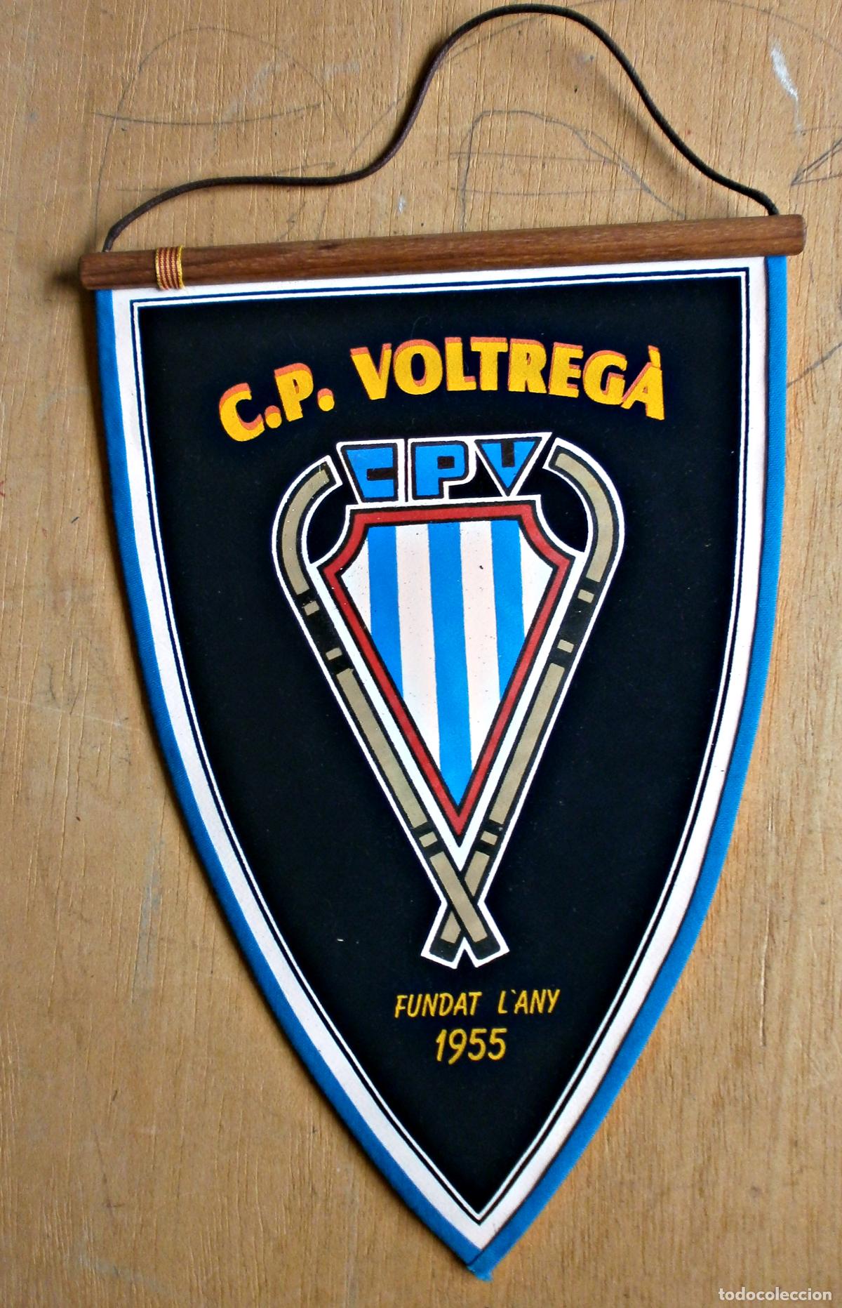 Coleccionismo deportivo: banderin hoquei VOLTREGA - Foto 1