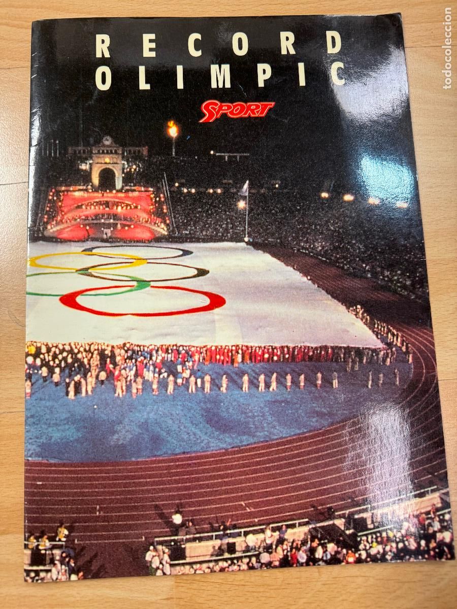 Coleccionismo deportivo: RECORD OLIMPIC - TROZO BANDERA OLIMPICA - Foto 1