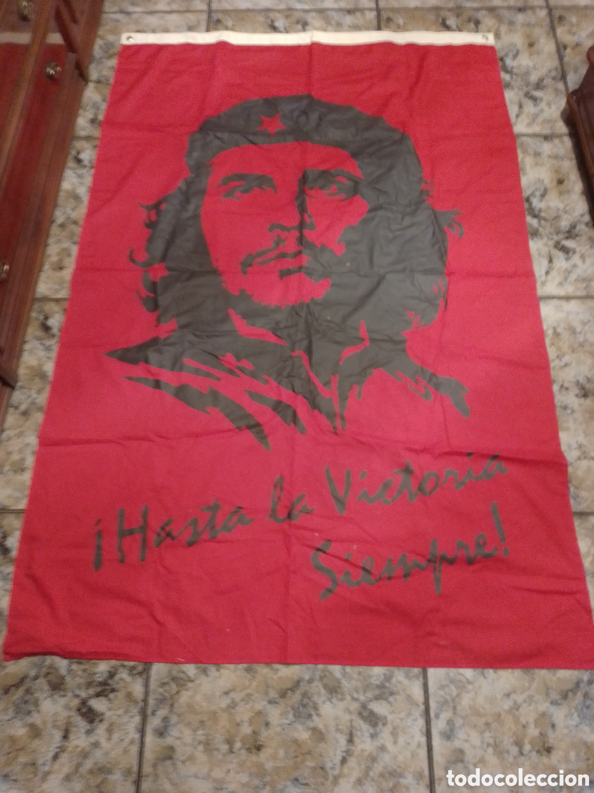 Coleccionismo deportivo: BANDERA DEL CHE GUEVARA GRANDE - Foto 1