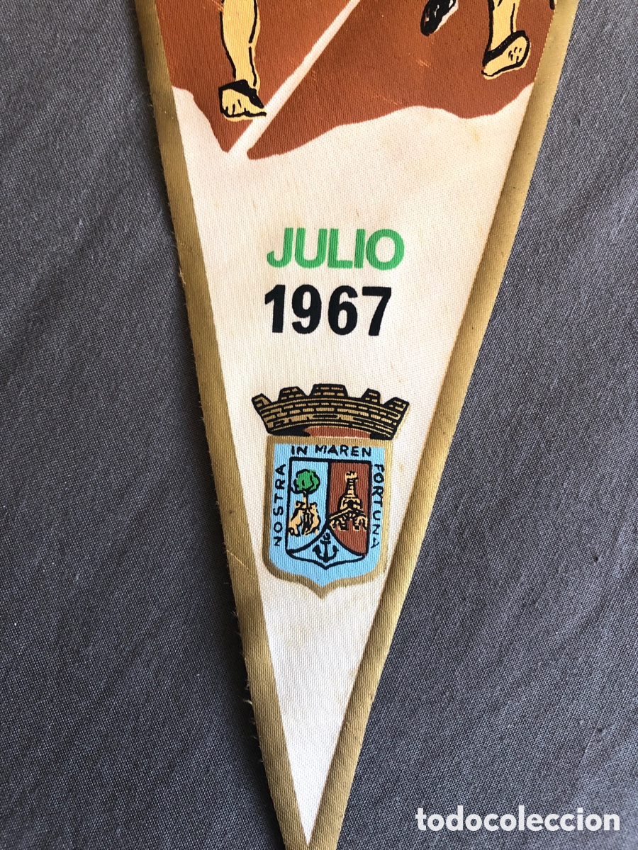 Coleccionismo deportivo: Bander&iacute;n antiguo atletismo - Foto 4