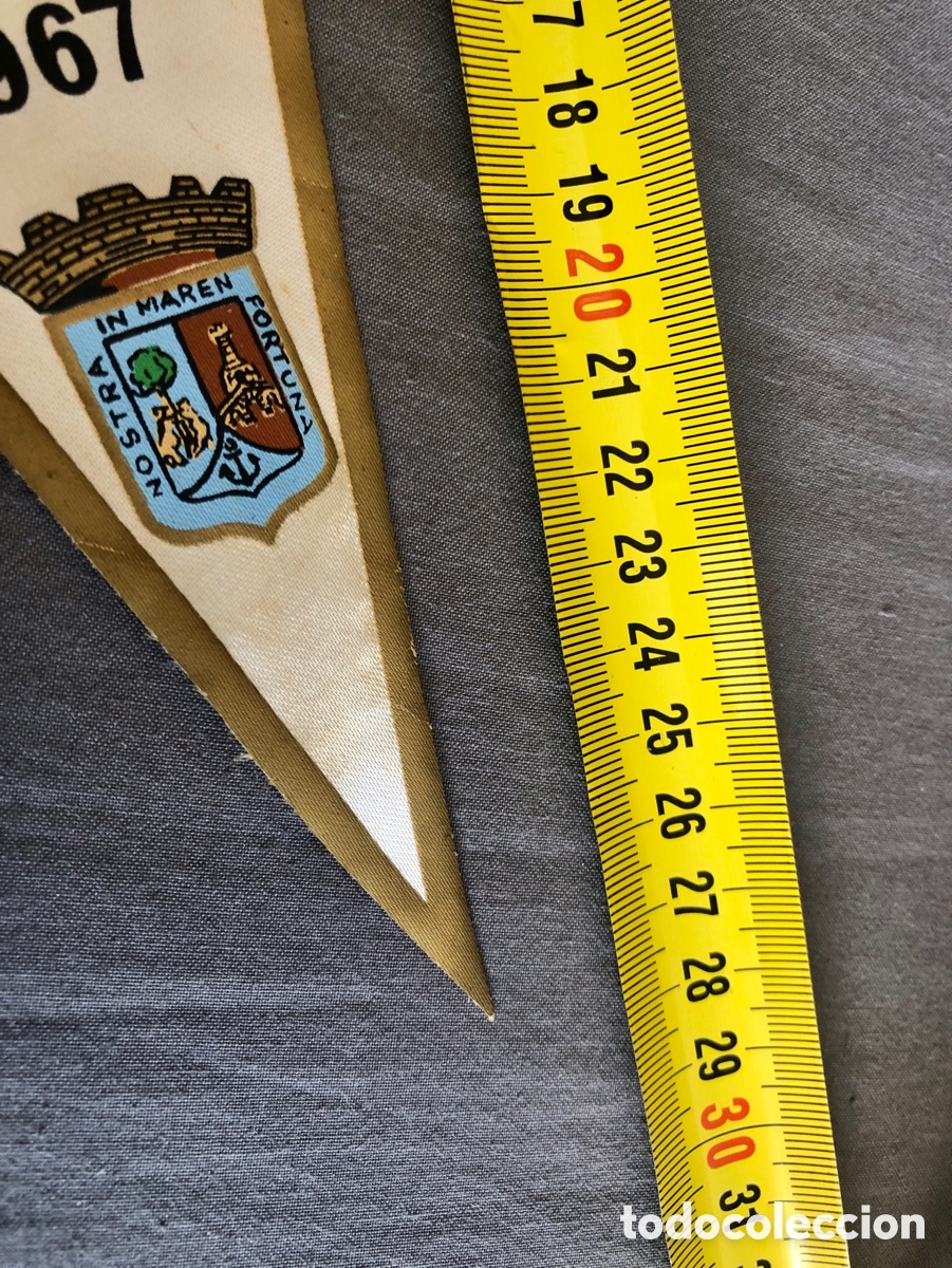 Coleccionismo deportivo: Bander&iacute;n antiguo atletismo - Foto 9