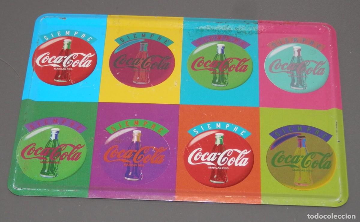 Coleccionismo deportivo: PEQUE&Ntilde;A CHAPA COCA-COLA - Foto 1