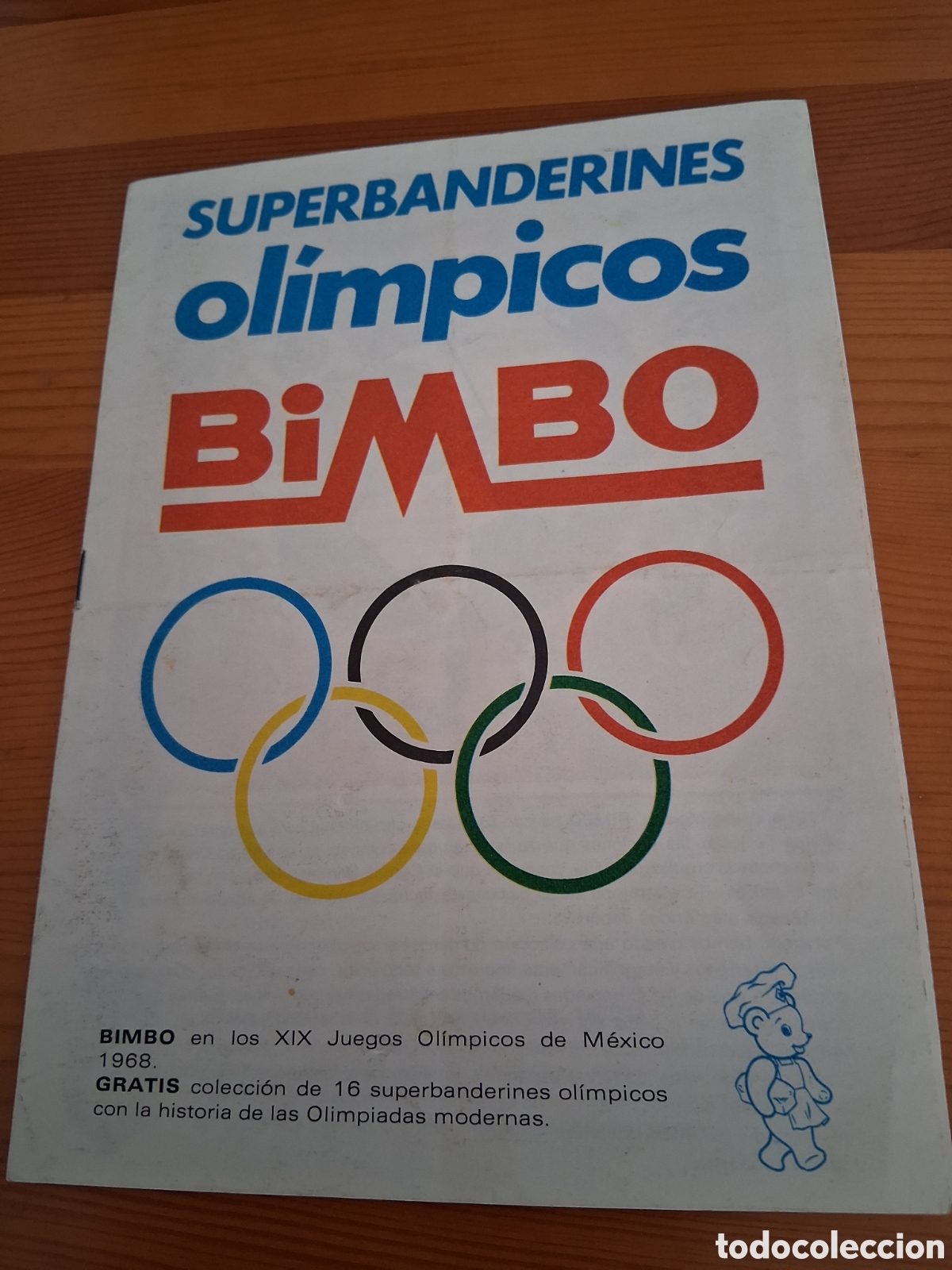 Coleccionismo deportivo: SUPERBANDERINES OL&Iacute;MPICOS BIMBO .COMPLETO - Foto 7