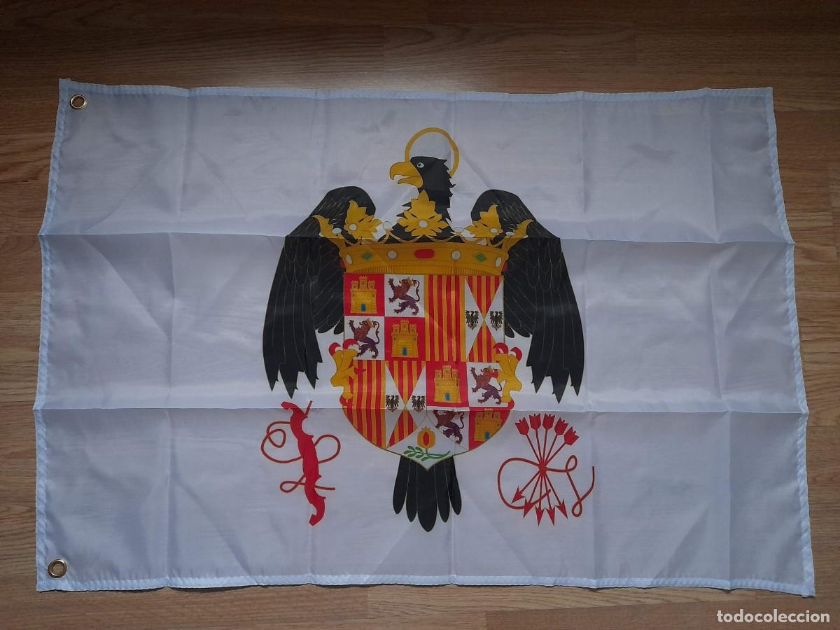 Coleccionismo deportivo: Bandera Reyes Cat&oacute;licos - Foto 1