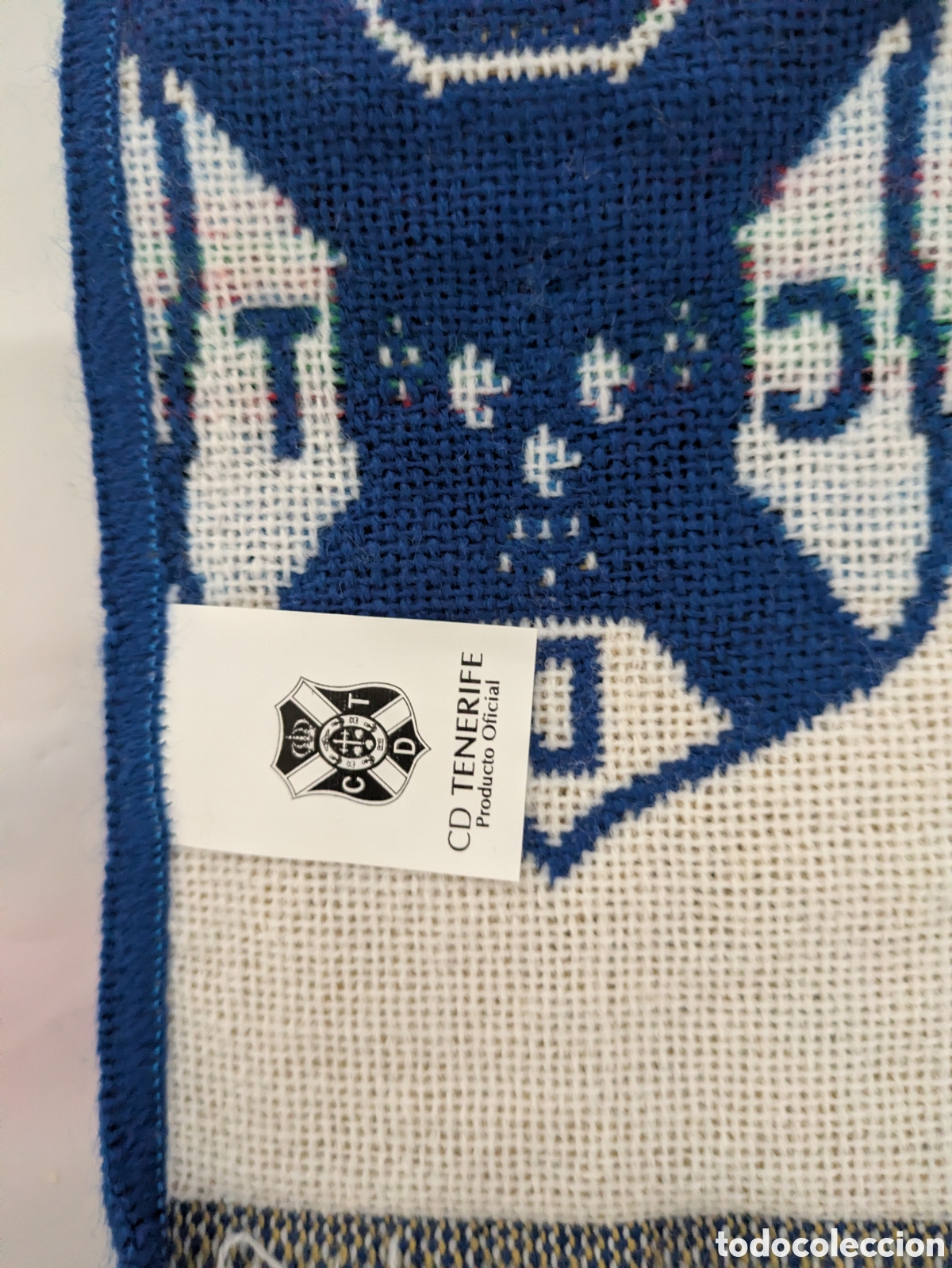 Coleccionismo deportivo: CD Tenerife Bufanda oficial vintage - Foto 2