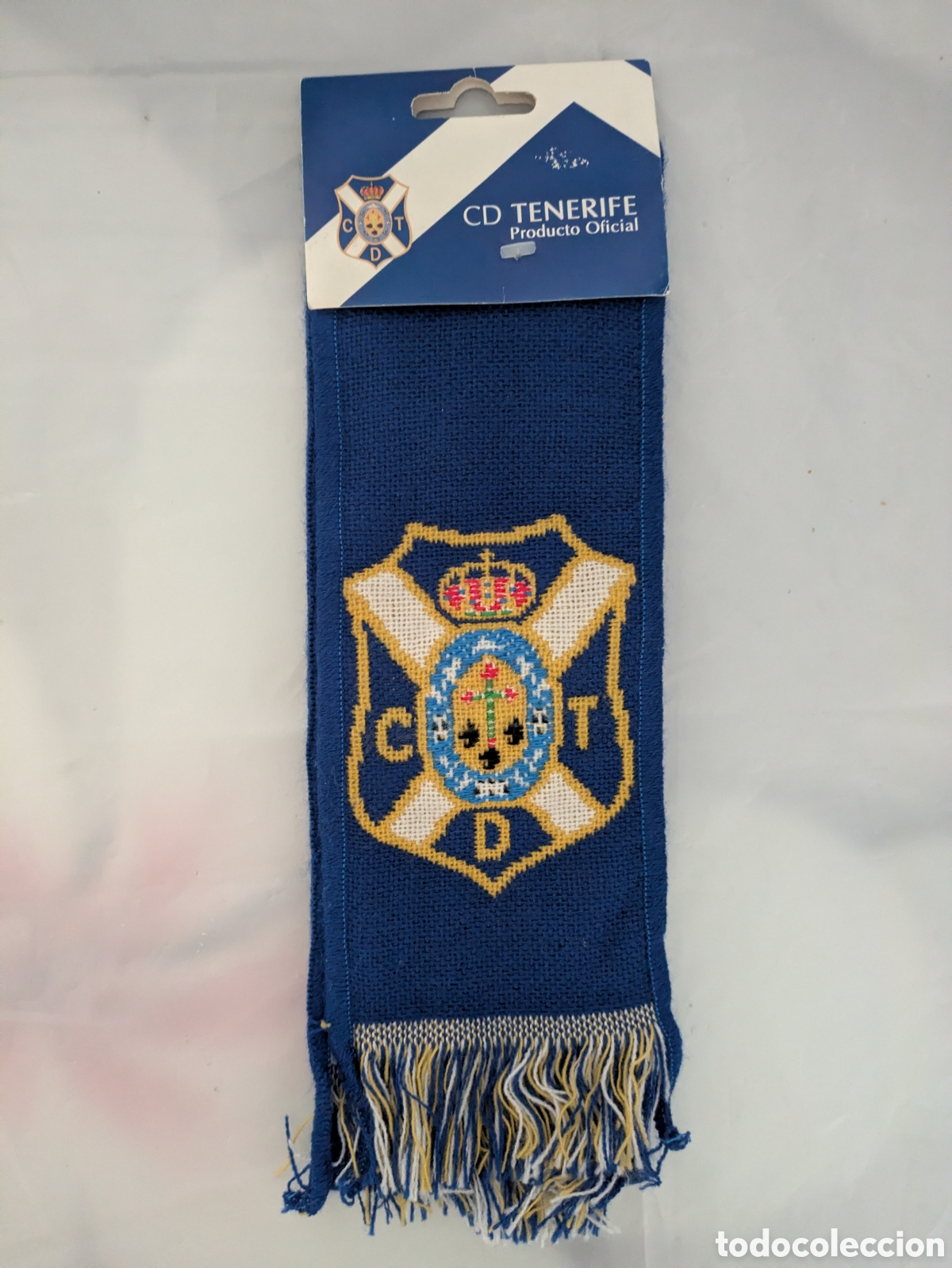 Coleccionismo deportivo: CD Tenerife Bufanda oficial vintage - Foto 1