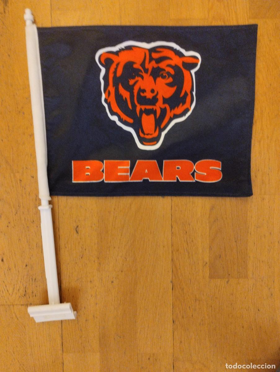 Colecionismo desportivo: Banderin para ventana coche Bears