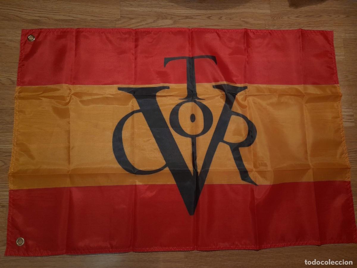 Coleccionismo deportivo: Bandera Vitor Franco Espa&ntilde;a Bandera V&iacute;tor Espa&ntilde;a