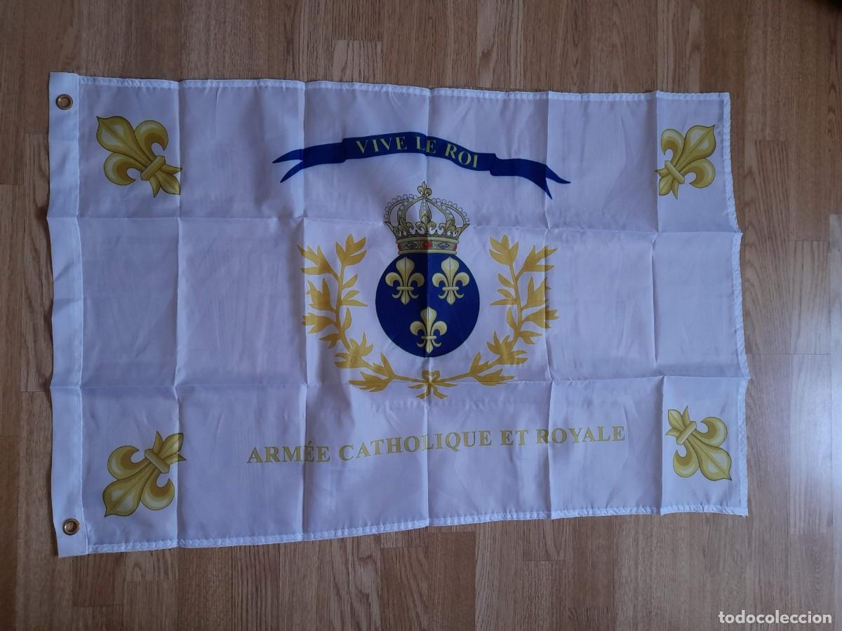 Coleccionismo deportivo: Bandera Francia Monarquica Flor de Lis
