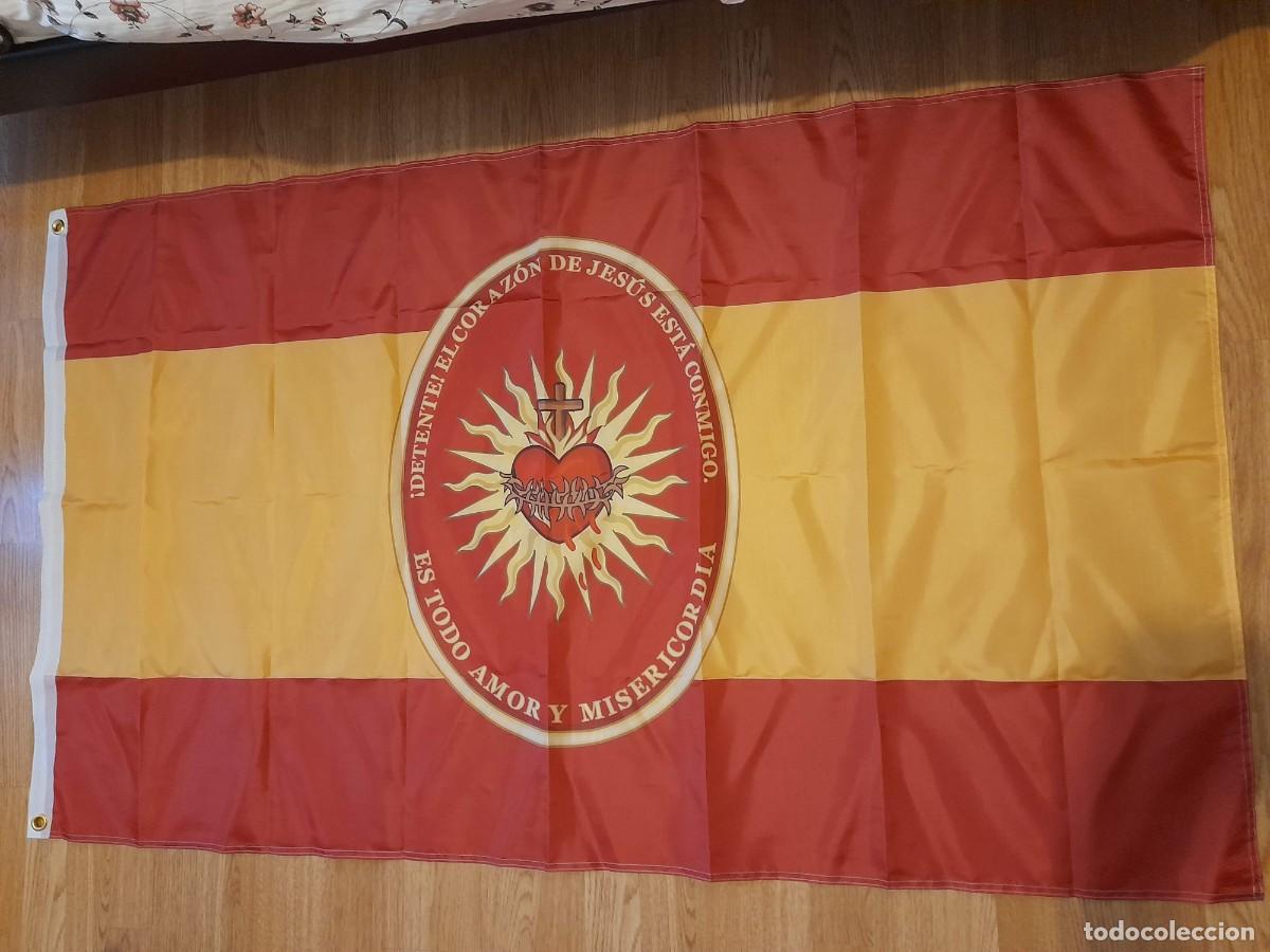 Coleccionismo deportivo: Bandera Espa&ntilde;a Detente gran fromato