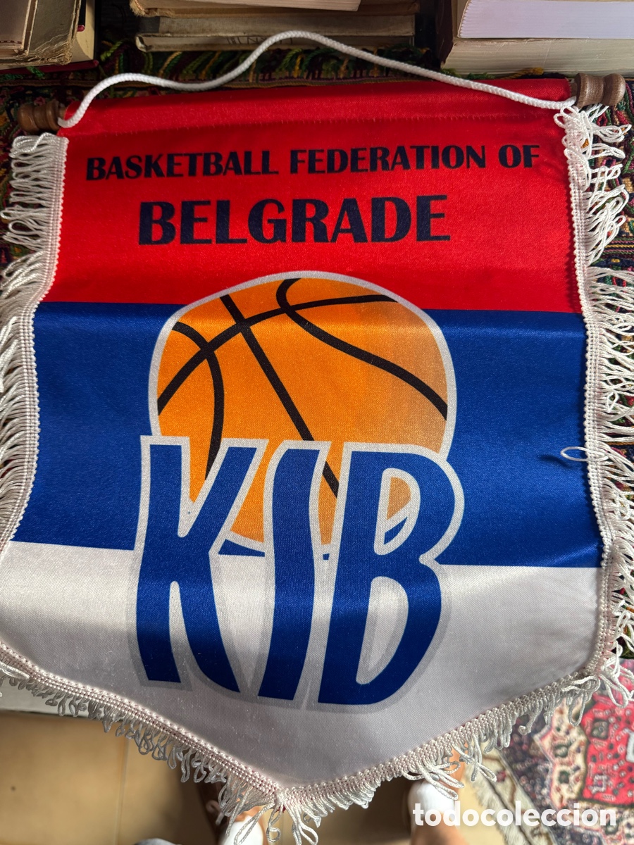 Coleccionismo deportivo: Bander&iacute;n Belgrade Basketball Federation