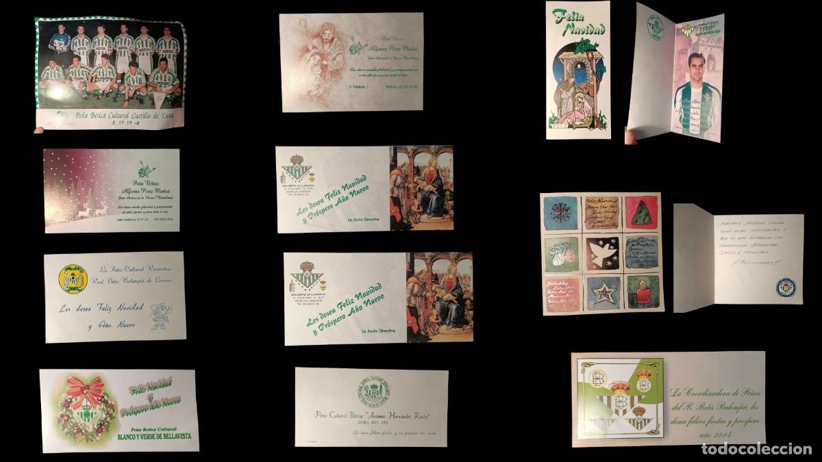 Collectionnisme sportif: LOTE DE 11 PIEZAS DE COLECCIONISMO BETICO - A&Ntilde;OS 1994/2004 - MUY RARO