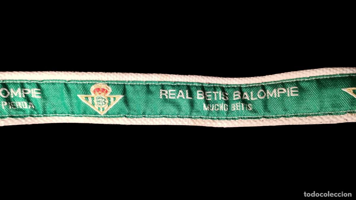 Coleccionismo deportivo: CORD&Oacute;N / LANYARD OFICIAL REAL BETIS BALOMPI&Eacute; - MEMORABILIA B&Eacute;TICA - COLECCIONISMO F&Uacute;TBOL