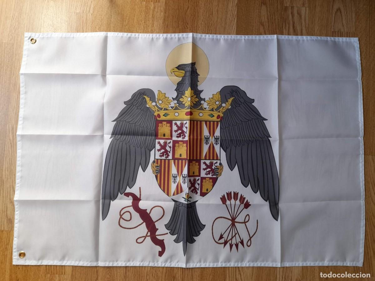 Coleccionismo deportivo: Bandera Reyes Cat&oacute;licos nueva - Foto 1