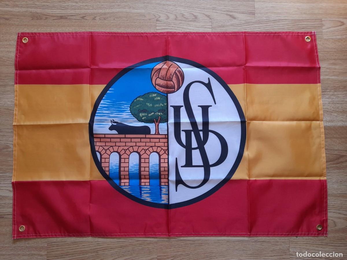 Coleccionismo deportivo: Bandera Uni&oacute;n Deportiva Salamanca Bandera UDS Bandera Salamanca CF UDS