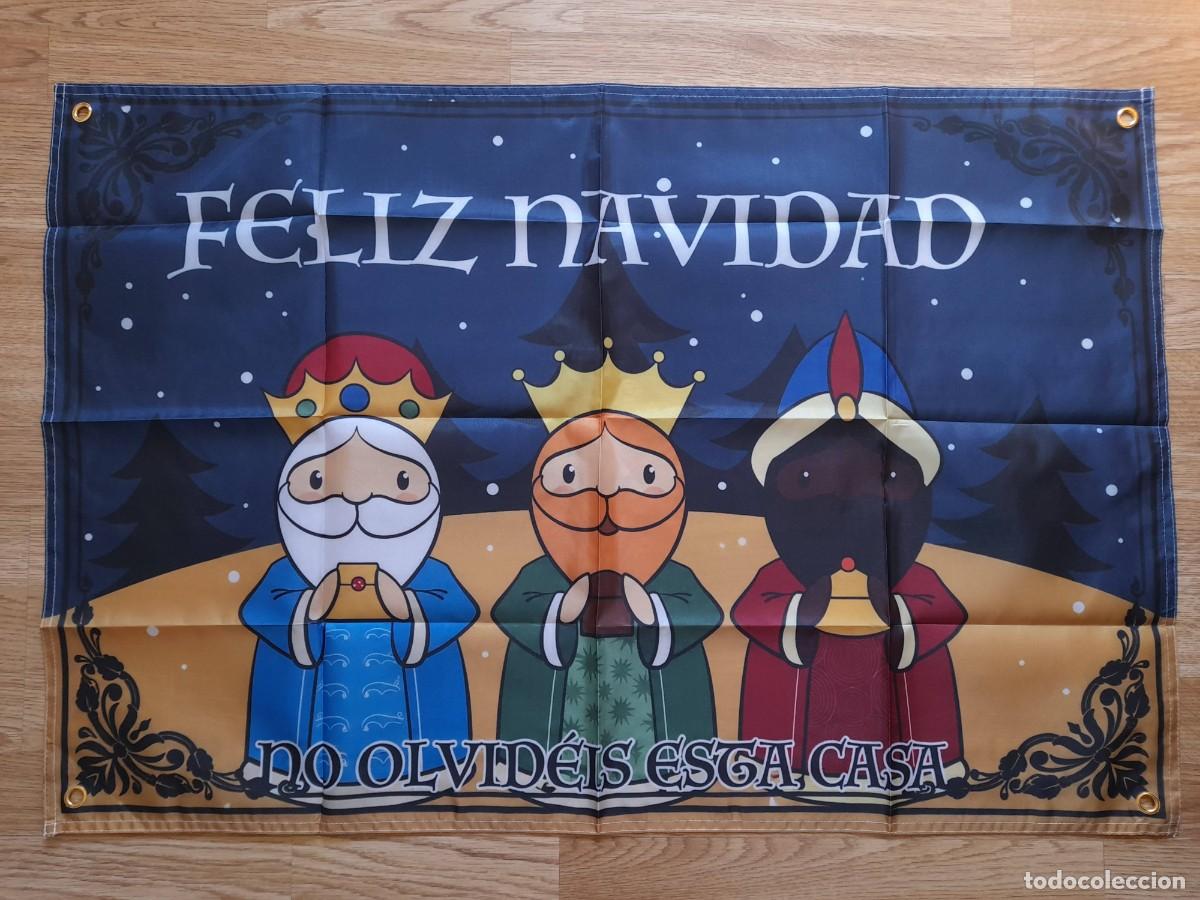 Coleccionismo deportivo: Balconera Navidad Reyes Magos - Foto 1