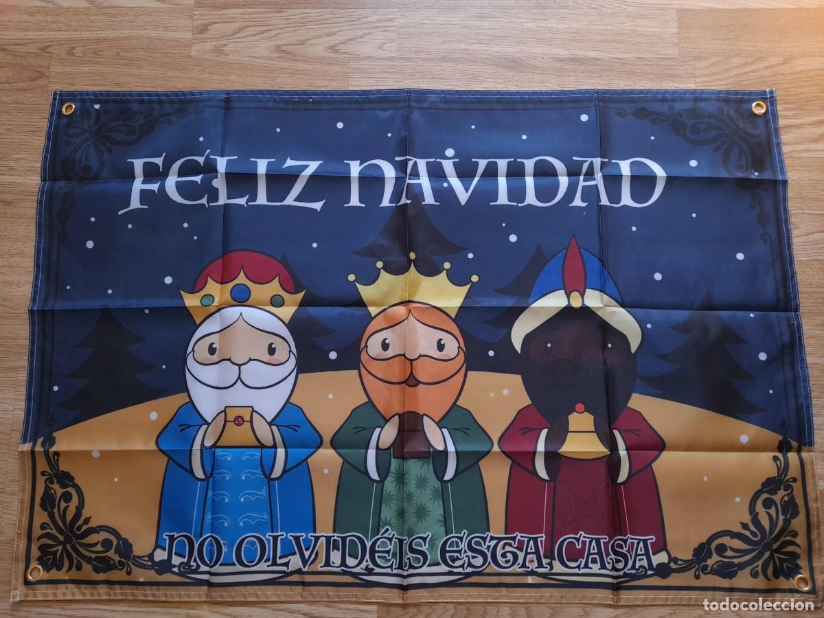 Coleccionismo deportivo: Balconera Navidad Reyes Magos - Foto 3