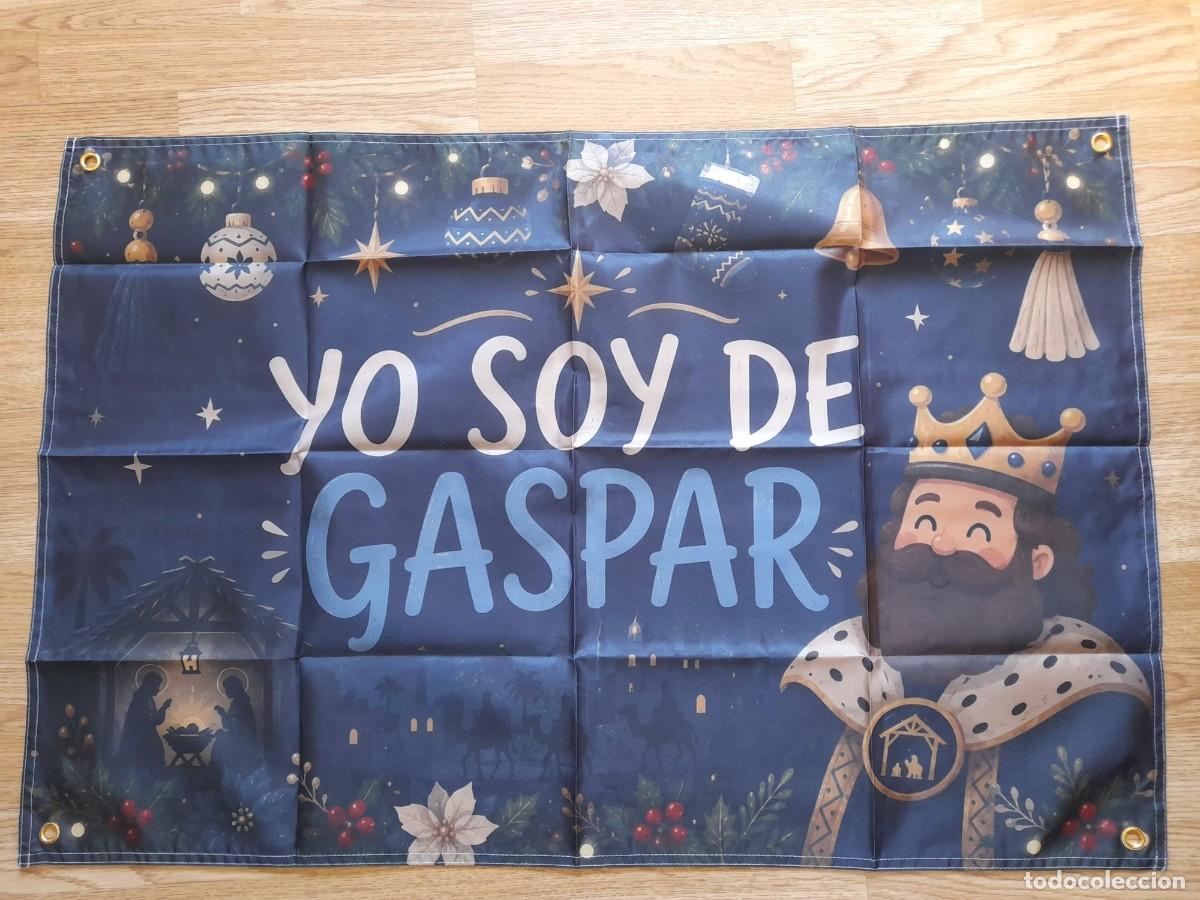 Coleccionismo deportivo: Balconera Navidad Reyes Magos YO SOY DE GASPAR