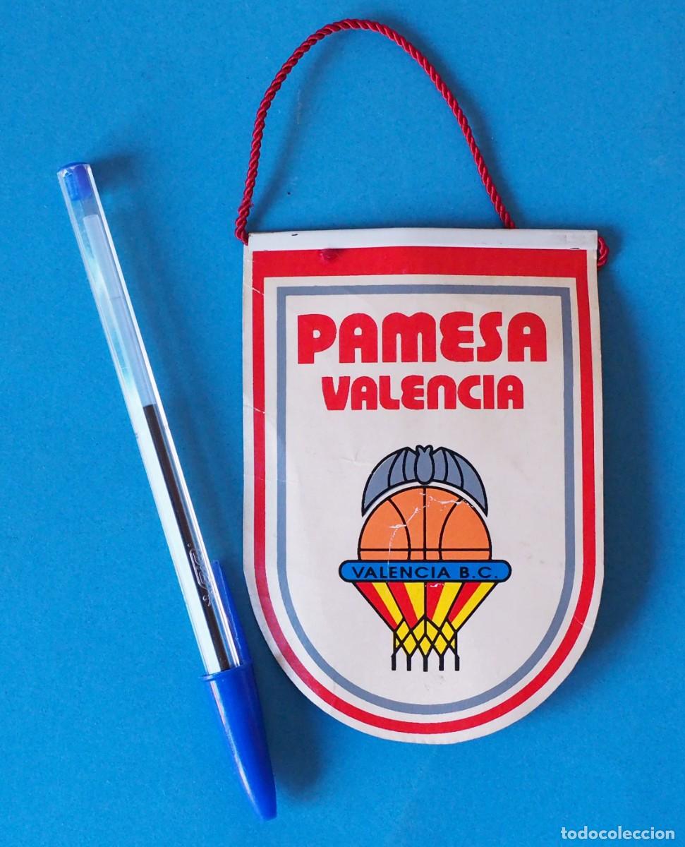 Coleccionismo deportivo: BANDERIN PAMESA VALENCIA. VALENCIA B.C.