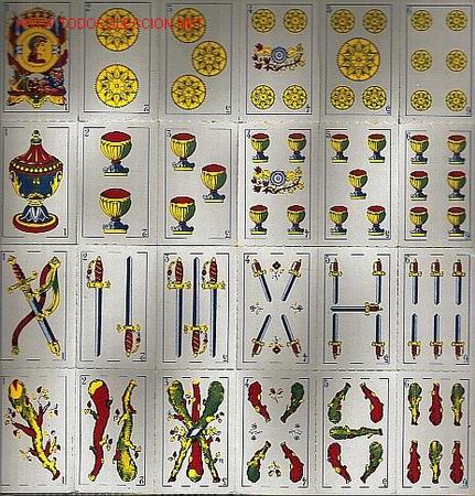 Barajas de cartas: Mini BARAJA DE NAIPES - Foto 1