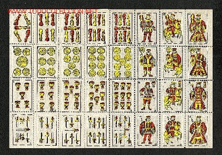 Barajas de cartas: Mini BARAJA DE NAIPES - Foto 1