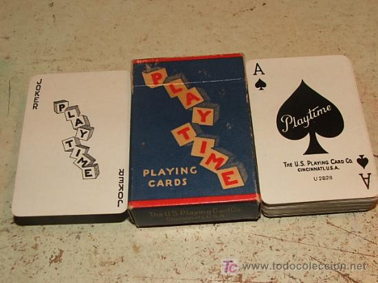 Barajas de cartas: PLAY TIME - PLAYING CARDS - CO.CINCINNATI - Foto 1