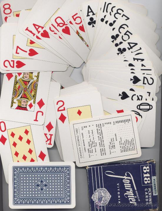 baraja de cartas poker - 818 - fournier, vitori - Compra venta en