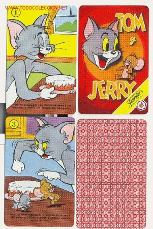 Barajas de cartas: Tom y Jerry - Foto 1