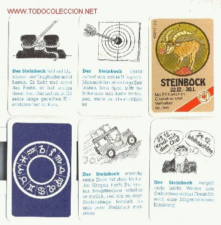 Barajas de cartas: Seinbock 22.12  -  20.1 - Foto 1