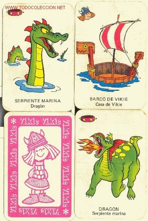 Barajas de cartas: Juego de vikie.- - Foto 2