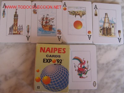 Barajas de cartas: BARAJA DE LA EXPO 92 - Foto 1
