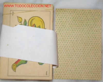 Barajas de cartas: BARAJA PEQUE&Ntilde;A DE PAPEL - Foto 1