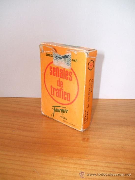 Barajas de cartas: Baraja.  Se&ntilde;ales de Tr&aacute;fico. 1966 - Foto 1