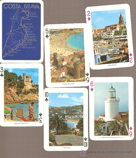 Barajas de cartas: BARAJA NAIPES CARTAS -  COSTA BRAVA - Foto 1