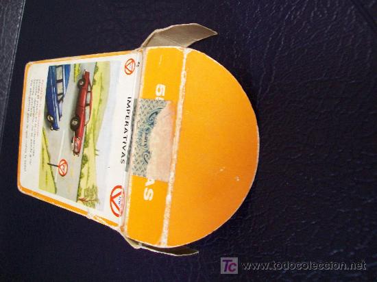Barajas de cartas: Baraja.  Se&ntilde;ales de Tr&aacute;fico. 1966 - Foto 5