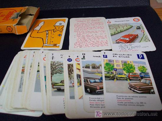 Barajas de cartas: Baraja.  Se&ntilde;ales de Tr&aacute;fico. 1966 - Foto 4