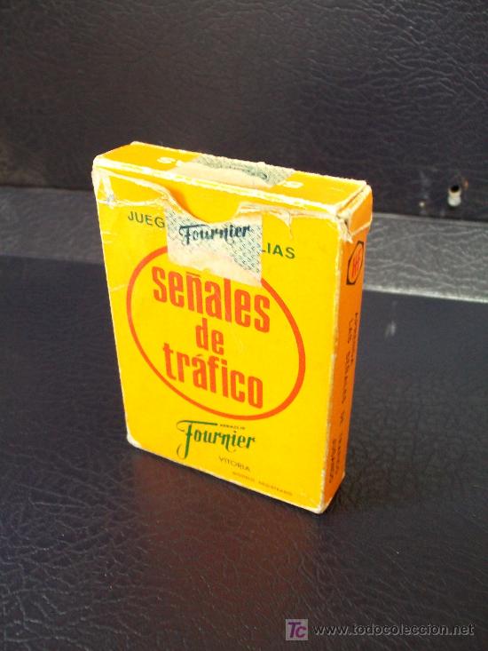 Barajas de cartas: Baraja.  Se&ntilde;ales de Tr&aacute;fico. 1966 - Foto 3