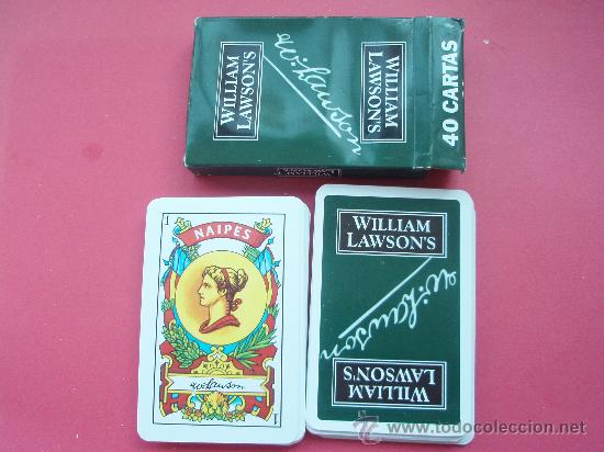 Barajas de cartas: Baraja de la casa William Lawsons - Foto 1