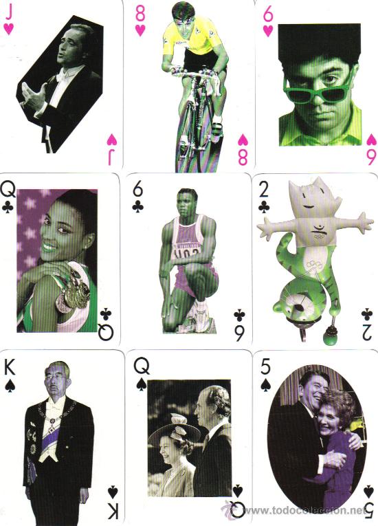 Barajas de cartas: BARAJA POKER DE PACES-A&Ntilde;O 1999 - Foto 1