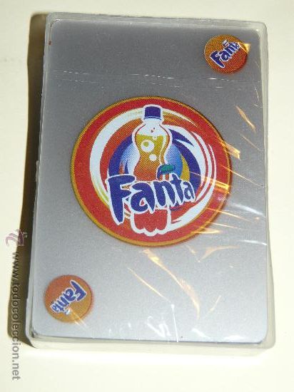 Decks of cards: 630- Lote 2 barajas de cartas espa&ntilde;olas, antigua promoci&oacute;n FANTA