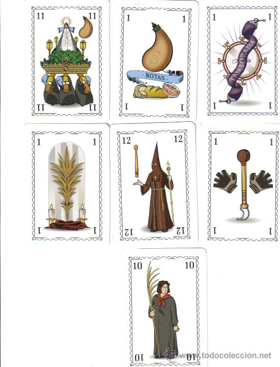 Barajas de cartas: BARAJA ESPECIAL SOBRE LA SEMANA SANTA-A&Ntilde;O 2011