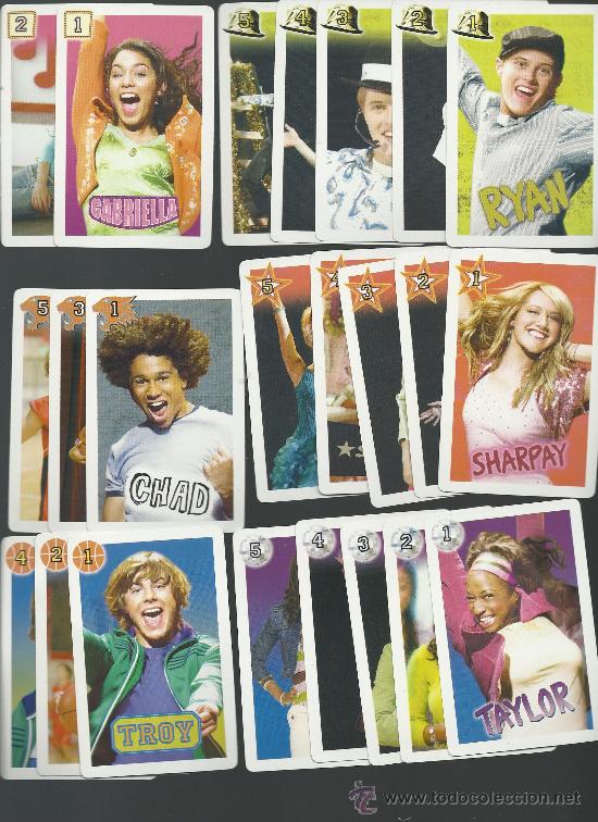 Barajas de cartas: 26 CARTAS DE HIGH SCHOOL MUSICAL - Foto 1
