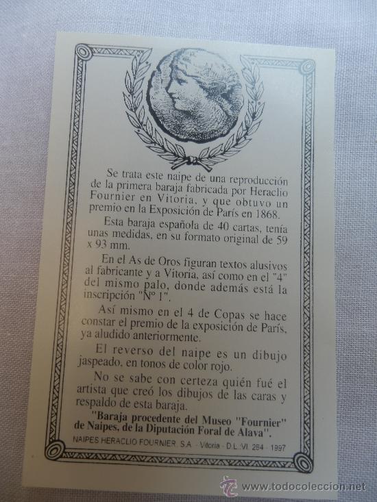 Barajas de cartas: BARAJA ESPA&Ntilde;OLA - Foto 4