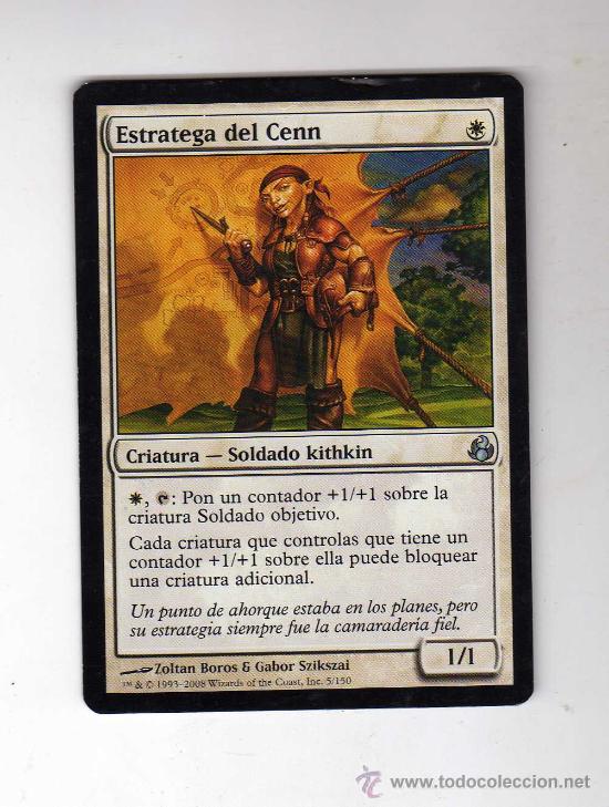 Barajas de cartas: CARTA ESTRATEGA DEL CENN &middot; THE GATHERING &middot; MAGIC - Foto 1