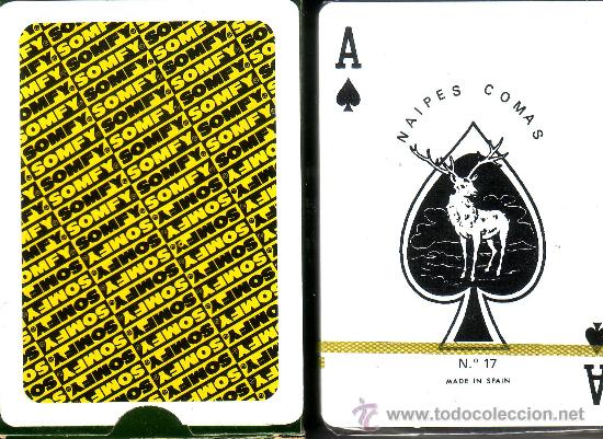 Barajas de cartas: SOMFY - BARAJA DE POKER - Foto 1