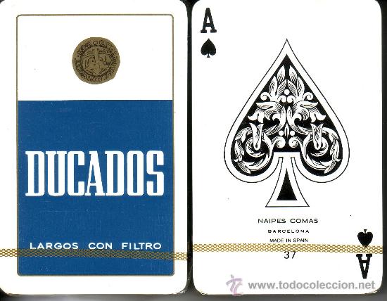 Barajas de cartas: DUCADOS TABACO - BARAJA DE BRIDGE - Foto 1