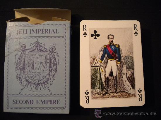 Barajas de cartas: Baraja francesa Jeu Imp&eacute;rial second empire. - Foto 1